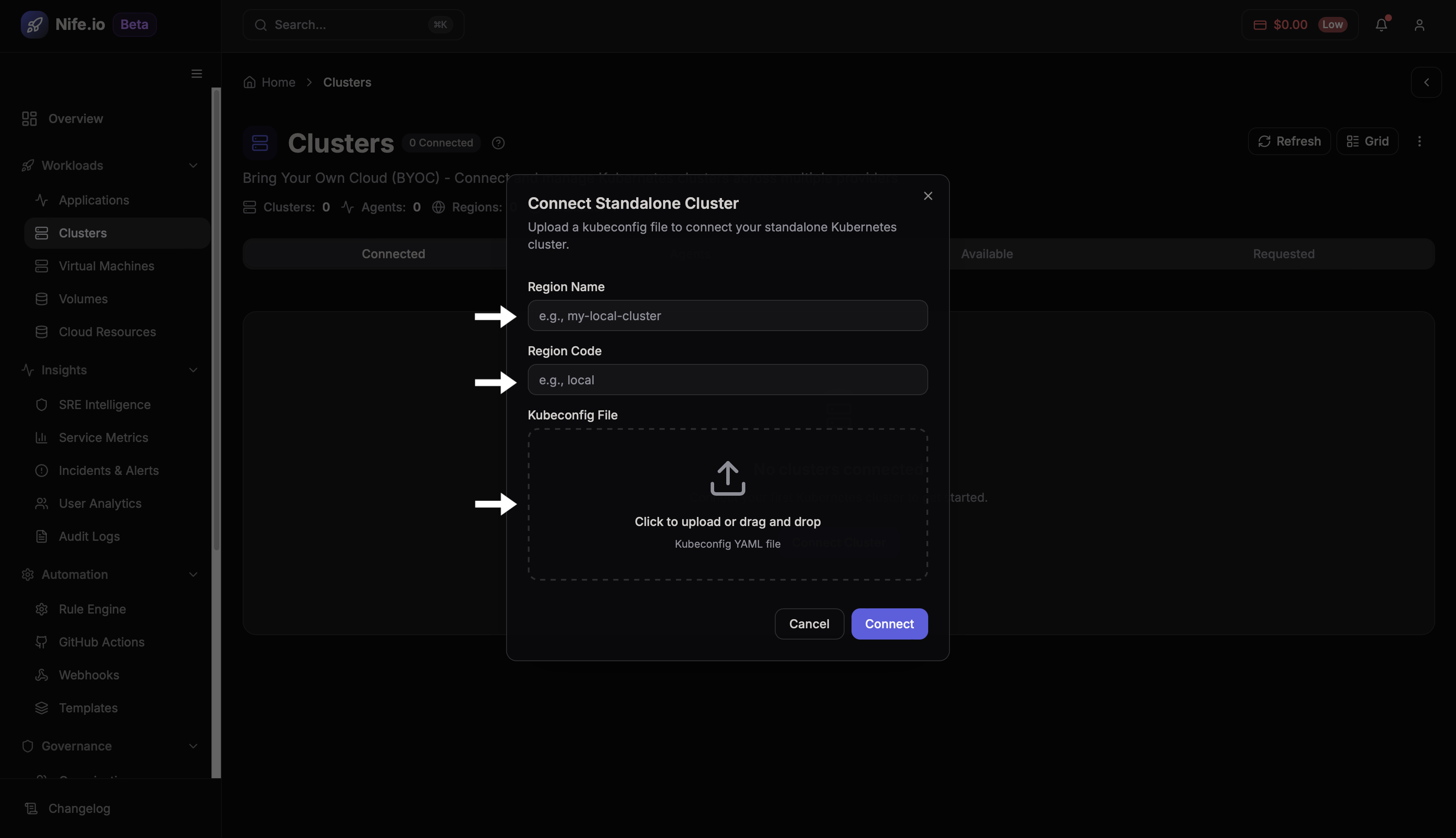 Standalone server option